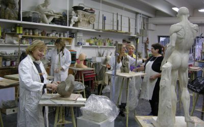 Scuola di scultura, modellato, ceramica ecc